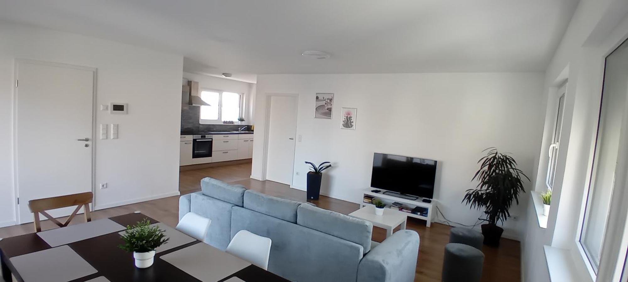 Neubau Appartement Mit Terasse, Privater Eingang,Parkplatz,Kueche Fürth Kültér fotó